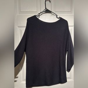 Navy Blue BoatNeck Sweater